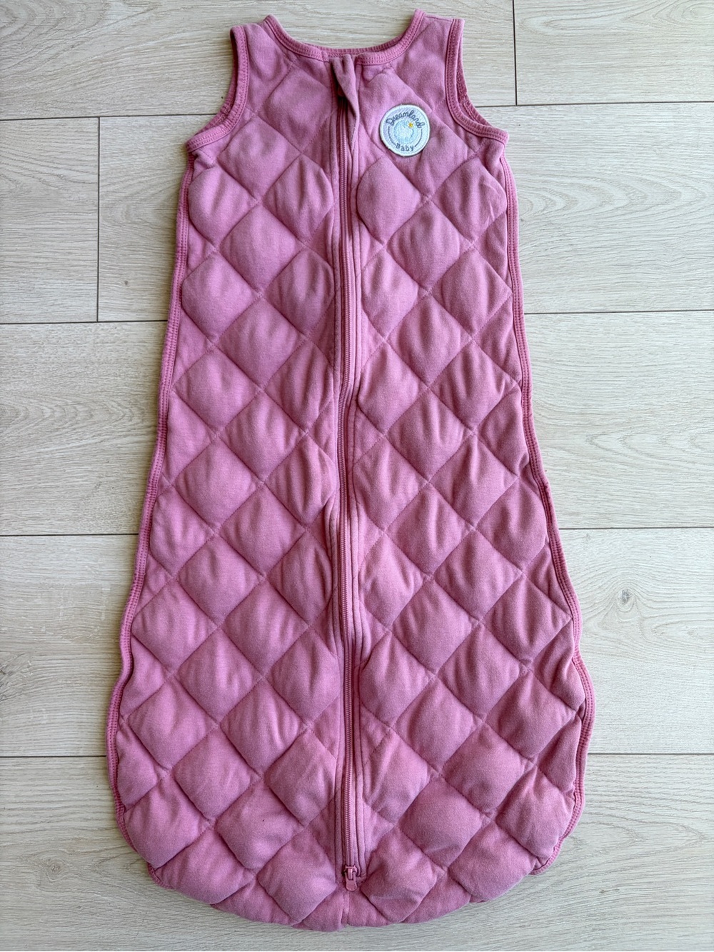 Dreamland Baby Weighted Sleep Sack Size Pink Large 12-24 months